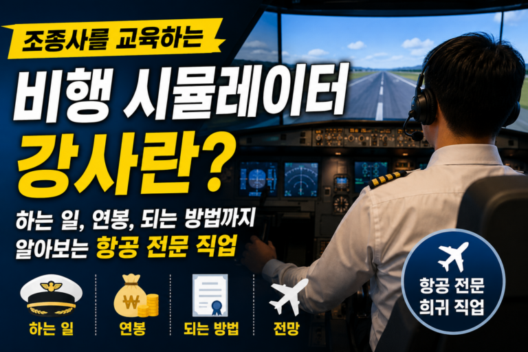비행 시뮬레이터 강사 썸네일