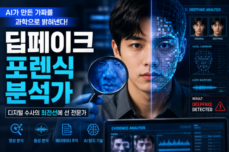 딥페이크 포렌식 분석가 썸네일