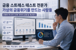 금융 스트레스 테스트 전문가, 은행이 무너지기 전에 ‘가상의 금융위기’를 만드는 직업! 2 금융 스트레스 테스트 전문가 썸네일