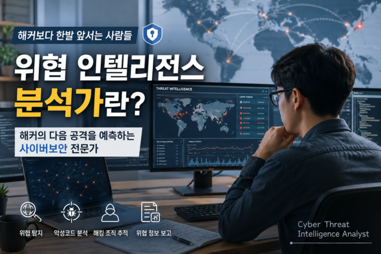 해커가 공격하기 전에 먼저 움직이는 사람들, 위협 인텔리전스 분석가는 무엇을 추적할까? 3 위협 인텔리전스 분석가 썸네일
