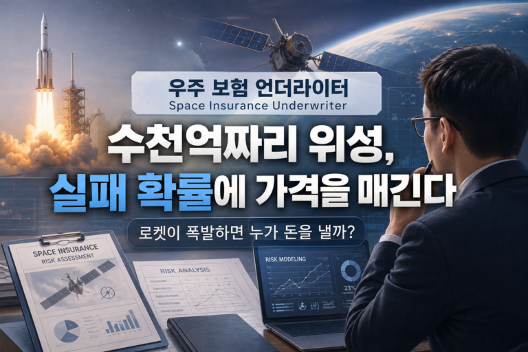 우주 보험 언더라이터, 수천억 원짜리 위성의 실패 확률을 계산하는 직업 1 우주 보험 언더라이터 썸네일