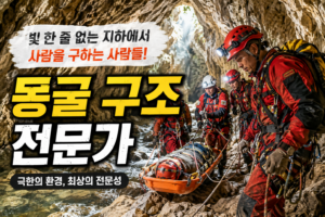 동굴 구조 전문가, 빛 한 줄 없는 지하에서 사람을 살려내는 극한의 구조 기술 2 동물 구조 전문가 썸네일