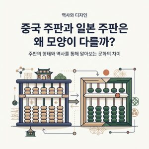 ai thumbnail branding 중국 주판과 일본 주판은 왜 모양이 다를까 1787758041
