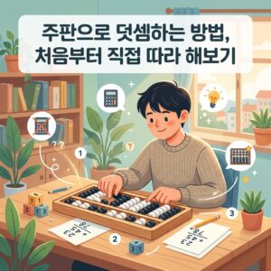 ai thumbnail illustration 주판으로 덧셈하는 방법 처음부터 직접 따라 해보기 1787757215