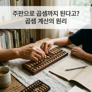 ai thumbnail photography 주판으로 곱셈까지 된다고 곱셈 계산의 원리 1787757734