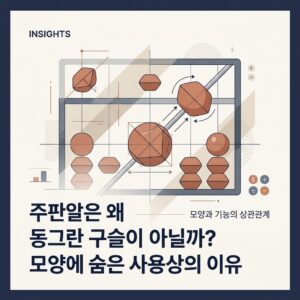 ai thumbnail branding 주판알은 왜 동그란 구슬이 아닐까 모양에 숨은 사용상의 이유 1788519317