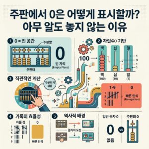 ai thumbnail infographic 주판에서 0은 어떻게 표시할까 아무 알도 놓지 않는 이유 1790766140